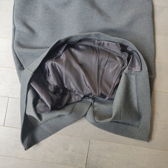 Mango Suit Sleeveless Tube Bodycon Ribbed Midi Dress Size Extra-Small - Picture 8 of 13